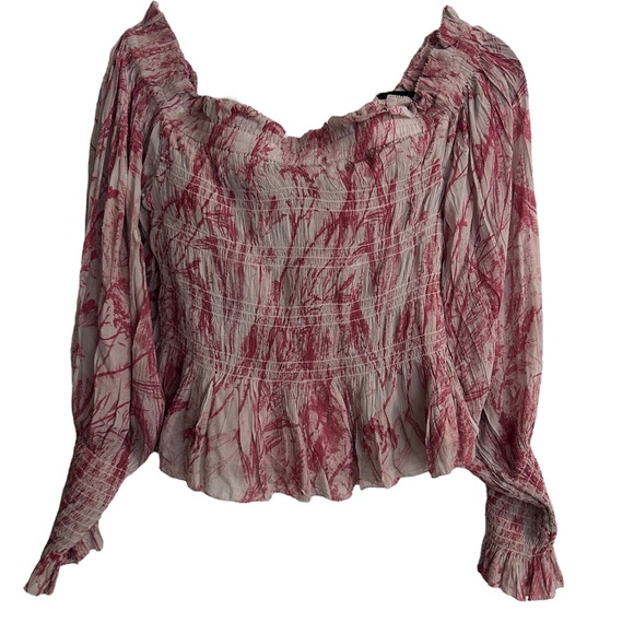 All Saints Lara Grasmere Top Size 10 - Picture 6 of 6